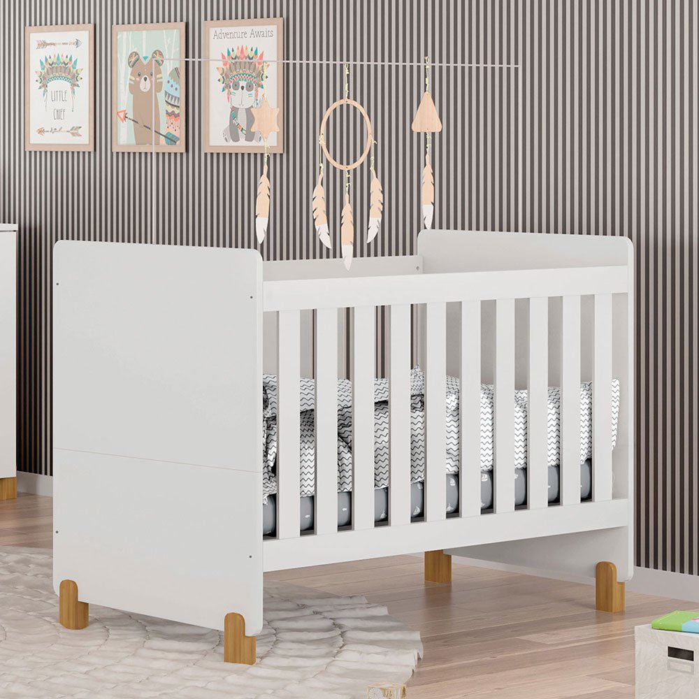 Berço Mini Cama Melody Branco